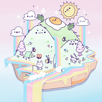 My project for course: Designing Kawaii Worlds: Spread Joy Through Illustration. Character Design, Digital Illustration, and Manga project by Amai K - 09.09.2024