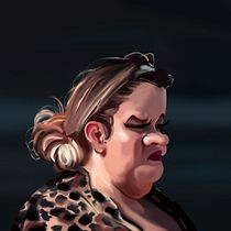 Il mio progetto del corso: Creazione di caricature con Infinite Painter. Un projet de Illustration numérique et Illustration traditionnelle de alice.villella91 - 17.09.2024
