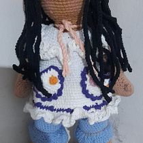 Mi proyecto del curso: Elaboración de muñecas amigurumi románticas. Amigurumi, Arts, Crafts, Crochet, Fiber Arts, Textile Design, To, and Design project by noelia0875 - 09.15.2024
