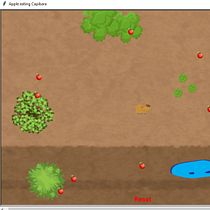Capi "The apple eating capibara". Un projet de Programmation, Conception de jeux , Conception de jeux vidéo, Jeux vidéo , et Développement de jeux vidéo de Daniel Arcos - 06.11.2024