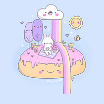 My project for course: Designing Kawaii Worlds: Spread Joy Through Illustration. Character Design, Digital Illustration, and Manga project by berryjoyfulart - 09.20.2024