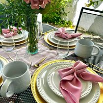 Mi proyecto del curso: Los secretos del Table Styling: el arte de la buena mesa. Interior Decoration & Interior Design project by sarahiserrano_orbe - 09.03.2024