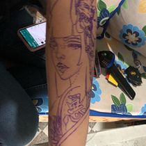 Mi proyecto del curso: Tatuaje para principiantes. Tattoo Design project by Lilia Edith Camarillo Hernández - 09.19.2024