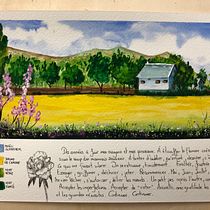 My project for course: Watercolor Travel Journal. Traditional illustration, Architectural Illustration, Watercolor Painting, and Sketchbook project by peony_b_handler - 09.18.2024