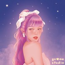 My project for course: Digital Fantasy Portraits with Photoshop. Drawing, Portrait Drawing, Digital Drawing, Traditional illustration, Digital Illustration, and Digital Painting project by joannalin - 09.19.2024