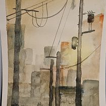 My project for course: Expressive Watercolor Painting: Create Compelling Illustrations. Un proyecto de Bellas Artes, Pintura y Pintura a la acuarela de Harper Court - 23.09.2024
