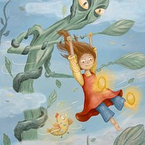 Mi proyecto del curso: Ilustración infantil con Procreate: crea escenas mágicas. Children's Illustration, Digital Illustration, Digital Painting, and Picturebook project by natalia_nntl - 09.23.2024