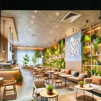 My project for course: Interior Design for Public Spaces. Retail Design, Interior Architecture, Interior Decoration, Interior Design, and Spatial Design project by Alishba Khan - 09.18.2024