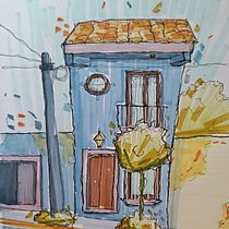 Mi proyecto del curso: Dibujo arquitectónico expresivo con marcadores de colores Ein Projekt aus dem Bereich Architektonische Illustration, Zeichnung, Illustration mit Tinte, Sketchbook und Skizzenentwurf von Fer Azpiri - 22.09.2024