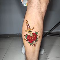 Mi proyecto del curso: Diseño de tatuaje neotradicional. Un proyecto de Dibujo digital, Ilustración digital, Dibujo y Diseño de tatuajes de jhonathan__0117 - 24.09.2024