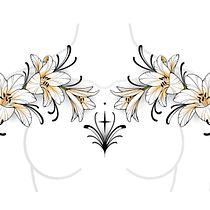 Meu projeto do curso: Design de tatuagem botânica com Procreate. Ilustração botânica, Ilustração digital, Ilustração tradicional, e Desenho de tatuagens projeto de Daniela Demori - 24.09.2024