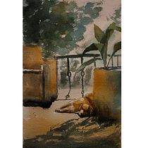 My project for course: Watercolor Fundamentals: Light and Color. Architectural Illustration, Painting, and Watercolor Painting project by fatihalpgunduz - 09.26.2024