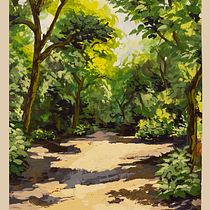 Hiking on the Piombino Promontory - Tuscany. Un proyecto de Pintura gouache, Pintura, Bellas Artes e Ilustración naturalista				 de paola.oliani - 26.09.2024