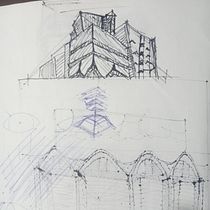 Mi proyecto del curso: Sketching diario para arquitectos. Architectural Illustration, Architecture, Drawing, and Sketching project by Carlos PC - 09.26.2024