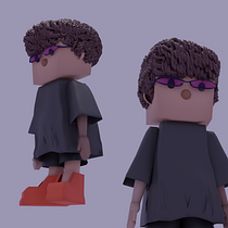 ArthurHabara-Blender Ein Projekt aus dem Bereich 3-D-Modellierung, Design von Figuren, Digitale Illustration, Traditionelle Illustration und Manga von Arthur Yajima Habara Alves - 24.09.2024