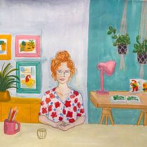 Mein Abschlussprojekt für den Kurs: Figurenentwicklung durch Beobachtungszeichnen. Un proyecto de Diseño de personajes, Dibujo, Ilustración tradicional y Sketchbook de Korinna von Holt - 27.09.2024