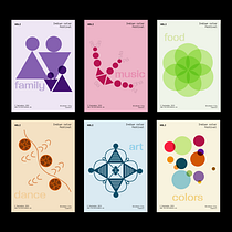 My project for course: Graphic Design: Communicate Complex Ideas with Simple Images. Un projet de Br, ing et identité , et Design graphique de anastasiajohnson5 - 28.09.2024