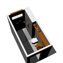 Banheiro ile. Interior Design, and Spatial Design project by Amanda Arruda - 09.28.2024