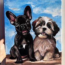 Mi proyecto del curso: Retrato realista de mascotas con pintura al óleo Ein Projekt aus dem Bereich Bildende Künste, Naturalistische Illustration, Ölmalerei und Malerei von Felisa Trigo - 28.09.2024