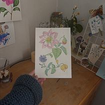 My project for course: Realistic Watercolor for Botanical Compositions. Botanical Illustration, Drawing, Traditional illustration, Painting, and Watercolor Painting project by Esperanza Morales - 09.25.2024