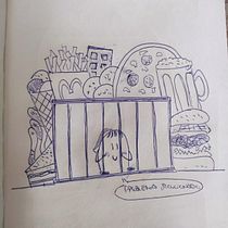 Ideas ilustradas: problema solucionado. Drawing, Digital Drawing, Traditional illustration, Digital Illustration, Instagram, and Social Media project by neusnutricion - 09.29.2024
