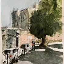 Il mio progetto del corso: Tecniche moderne di acquerello paesaggistico. Un progetto di Pittura e Pittura ad acquerello di lucafarci - 29.09.2024