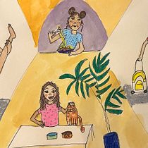 Meu projeto do curso: Criação de personagens a partir de desenhos de observação. Un proyecto de Diseño de personajes, Dibujo, Ilustración tradicional y Sketchbook de arraisrafa - 30.09.2024