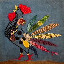 My project for course: Embroidery Techniques: Illustrating with Needle and Thread. Un projet de Broderie , et Design textile de Sylvia Ramos - 30.09.2024
