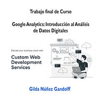 Trabajo de completamiento del curso de Google Analytics en el website de VIONSO. Digital Marketing, Marketing, and SEO project by Gilda de la Caridad Núñez Gandolff - 09.29.2024