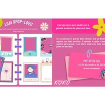 Meu projeto do curso: Copywriting para redes sociais - LOJA @KPOPLOVIS. Un progetto di Comunicazione, Cop, writing, Scrittura e Social media di Isadora Figueiredo - 01.10.2024