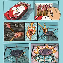 Mi proyecto del curso: Humor gráfico: danos la tira nuestra de cada día Ein Projekt aus dem Bereich Traditionelle Illustration, Comic, Zeichnung, Bleistiftzeichnung und Erzählung von inesfonrouge - 01.10.2024