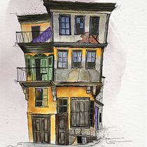 My project for course: Expressive Architectural Sketching with Colored Markers Ein Projekt aus dem Bereich Architektonische Illustration, Zeichnung, Illustration mit Tinte, Sketchbook und Skizzenentwurf von alicia_defreitas - 03.10.2024