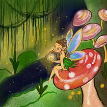 Meu projeto do curso: Ilustração infantil com Procreate: crie cenas mágicas. Children's Illustration, Digital Illustration, Digital Painting, and Picturebook project by Thaís De Luca - 10.02.2024