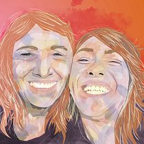 Mi proyecto del curso: Retrato vectorial con texturas manuales. Ilustração vetorial e Ilustração digital projeto de anna_pinazo - 03.10.2024