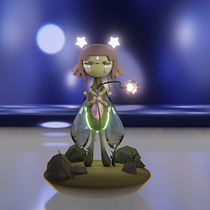 My project for course: Kawaii Character Creation in 3D with Blender Ein Projekt aus dem Bereich 3-D-Modellierung, Design von Figuren, Digitale Illustration, Traditionelle Illustration und Manga von raytokeley - 03.10.2024