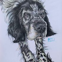 Mi proyecto del curso: Retratos de Mascotas en Lápices de Colores. Traditional illustration, and Naturalistic Illustration project by Francisco Aguilar Grande - 10.03.2024