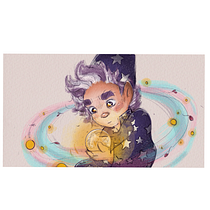 O Mini Mago - Projeto do curso: Ilustração infantil com Procreate: crie cenas mágicas. Children's Illustration, Digital Illustration, Digital Painting, and Picturebook project by Thomas Motta - 10.01.2024