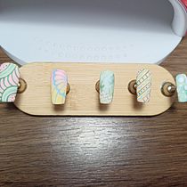 Mi proyecto del curso: Introducción al nail art. Decorative Painting, Design, Traditional illustration, Painting, and Pattern Design project by Dafne Bahamonde Díaz - 09.23.2024