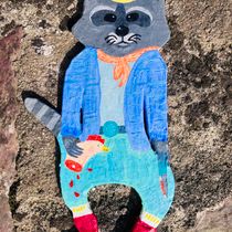 Mon projet du cours : Papier mâché pour débutants : sculptez un personnage coloré. Art To, s, To, Design, Character Design, Creating with Kids, and Traditional illustration project by lu_tison - 09.01.2024