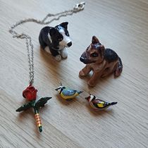 Mi proyecto del curso: Diseño y creación de accesorios con arcilla polimérica. Een project van Ontwerp van accessoires, Craft, Keramiek y Sieradenontwerp van Elisenda Parera Pahissa - 05.10.2024