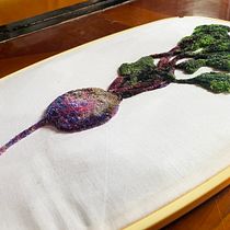 My project for course: 3D Embroidery using Punch Needle Techniques . Projekt z dziedziny  Haft,  Tkactwo, Trad, c, jna ilustracja,  Haft pętelkow, Wzornictwo tekst i liów użytkownika Nicky Williams - 21.09.2024