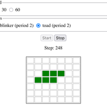 My project for course: Introduction to JavaScript Programming | Game of Life. Web Development, Web Design, HTML, JavaScript, and Programming project by kabanov.dmitry - 10.06.2024