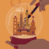 My project for course: Editorial Illustration for Magazines. Design editorial, Ilustração tradicional, Ilustração digital, Comunicação e Ilustração editorial projeto de Cinthia James - 06.10.2024
