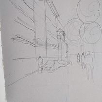 Mi proyecto del curso: Paisajes urbanos en acuarela Ein Projekt aus dem Bereich Aquarellmalerei, Bildende Künste und Architektonische Illustration von wggcc_a - 06.10.2024
