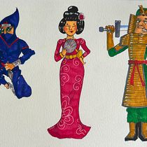 Mi proyecto del curso: Diseño de personajes con anatomía estilizada. Design de personagens, Desenho, Desenho anatômico e Ilustração tradicional projeto de Daniel Ramos Garcia - 07.10.2024
