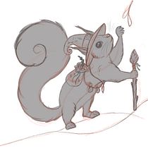 My project for course: Illustrating Fantastical Animals with Procreate. Character Design, Digital Illustration, Drawing, Traditional illustration, Narrative, Stor, and telling project by igsolatice - 10.08.2024