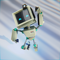 Mi proyecto del curso: Introducción al diseño y modelado 3D con Blender. Character Design, Product Design, Motion Graphics, and 3D Modeling project by Daniel Merino - 10.07.2024