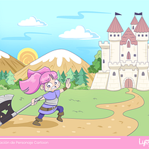Mi proyecto del curso: Introducción a la creación de personajes estilo cartoon. Un projet de Dessin, Conception de personnages, Illustration traditionnelle, Dessin numérique et Illustration jeunesse de Daniela Moreno Jimenez - 09.10.2024