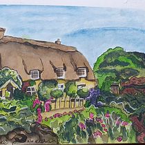 My project for course: Architectural Sketching with Watercolor and Ink. Drawing, Watercolor Painting, Architectural Illustration, Sketchbook, Ink Illustration, and Sketching project by kylieclaxton1970 - 10.10.2024