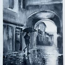 My project for course: Expressive Watercolor Painting: Create Compelling Illustrations. Fine Arts, Painting, and Watercolor Painting project by charlotte.waintrop - 10.11.2024
